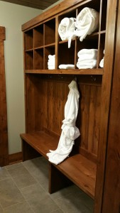 Alder Bench with Beadboard