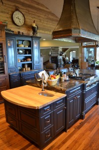 Butcher Block, Copper hood