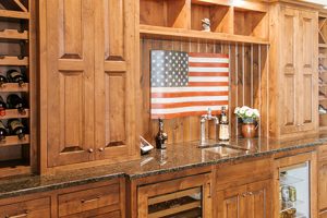 Wet Bar, Custom bar, Granite Bar
