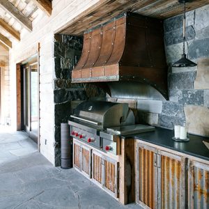 outdoor Kitchen, Outdoor Hood, Outdoor Built-in Grill