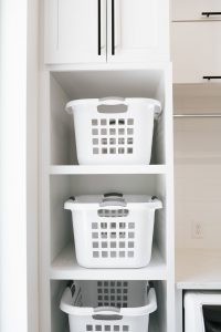 laundry basket storage tower