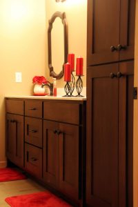 Vanity and linen